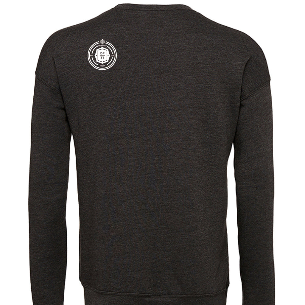 DARK GRY HEATHER - 3945 - BACK