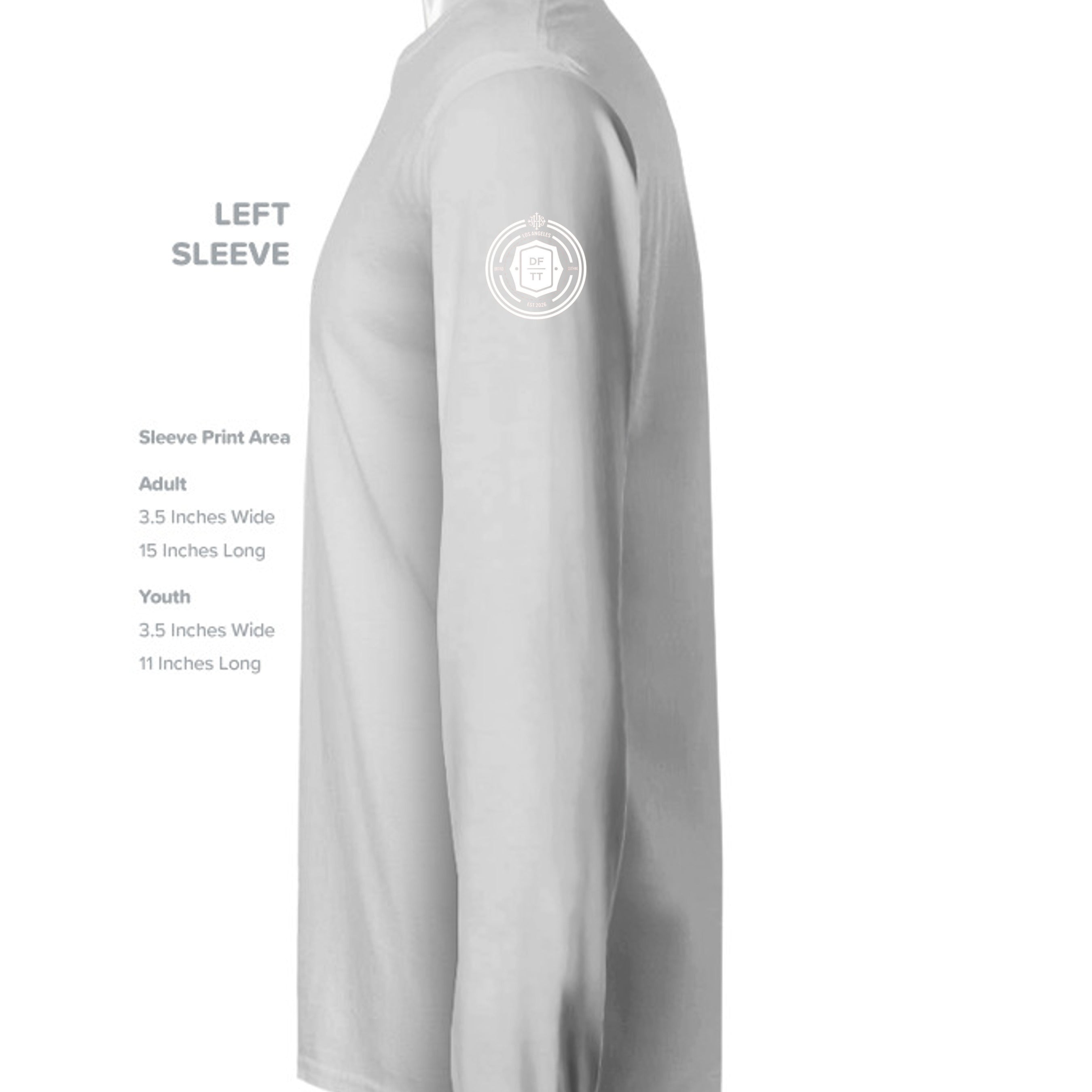 HEATHER GREY - RF494 - SLEEVE_LEFT