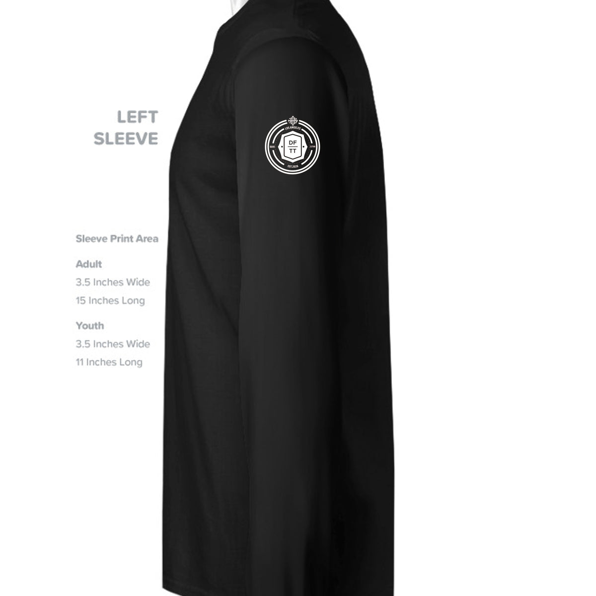 BLACK - RF494 - SLEEVE_LEFT