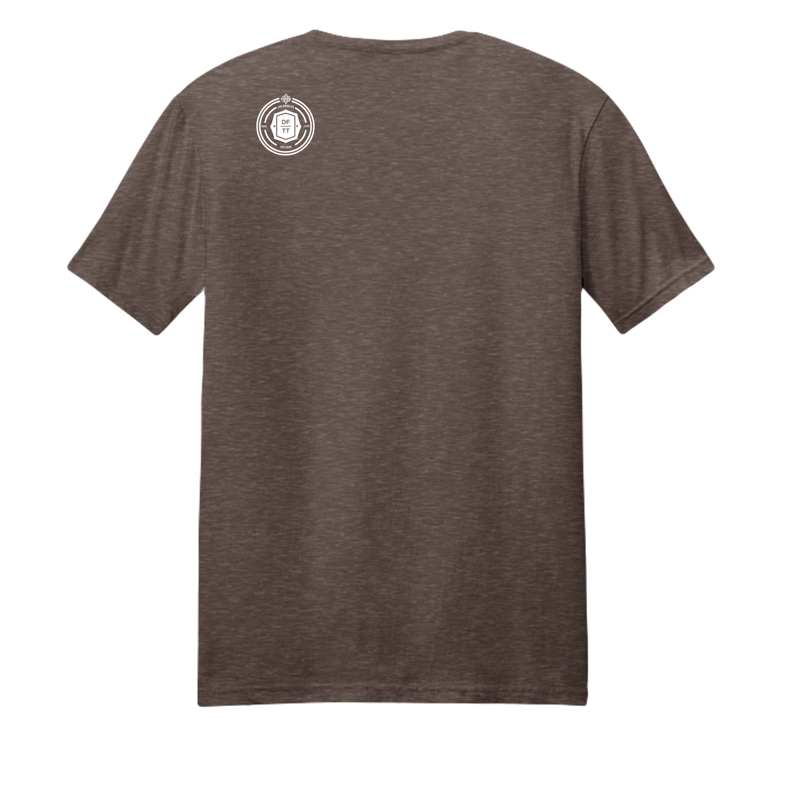Heathered Brown - DM108 - BACK