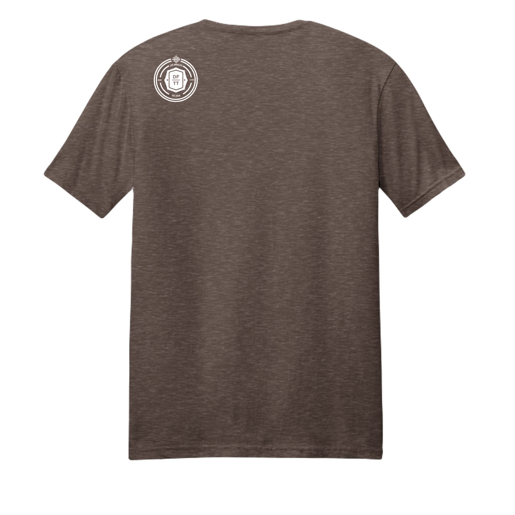 Heathered Brown - DM108 - BACK
