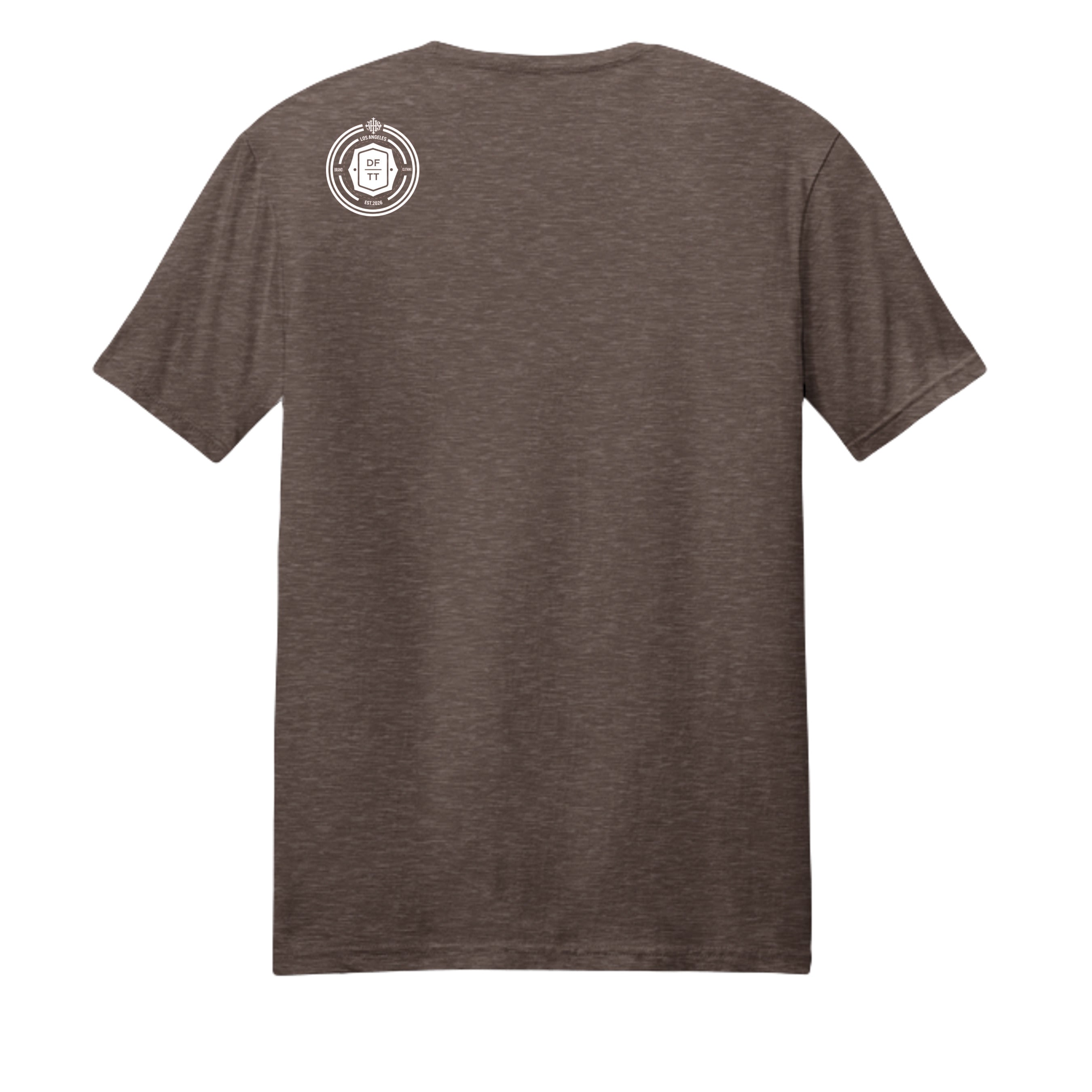 Heathered Brown - DM108 - BACK